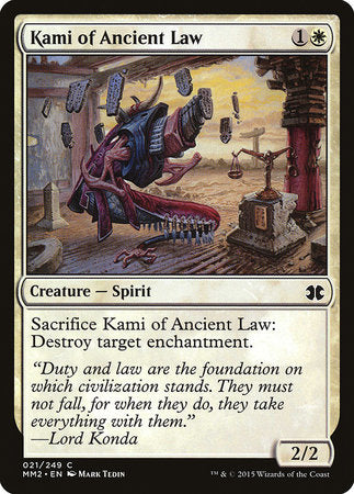 Kami of Ancient Law [Modern Masters 2015] | Exor Games New Glasgow