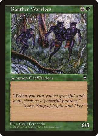 Panther Warriors [Visions] | Exor Games New Glasgow