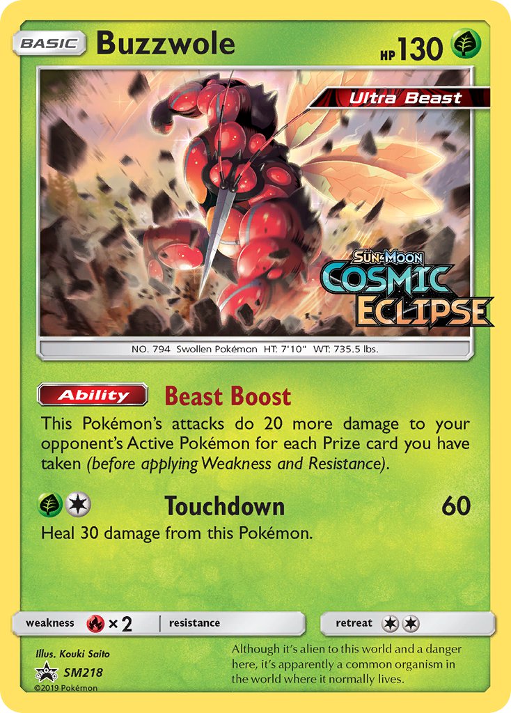 Buzzwole (SM218) [Sun & Moon: Black Star Promos] | Exor Games New Glasgow