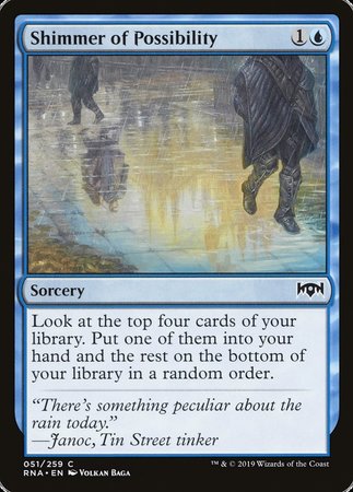 Shimmer of Possibility [Ravnica Allegiance] | Exor Games New Glasgow