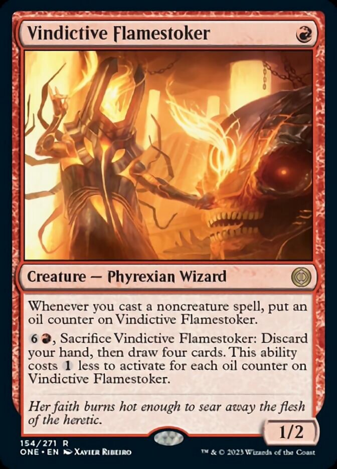 Vindictive Flamestoker [Phyrexia: All Will Be One] | Exor Games New Glasgow