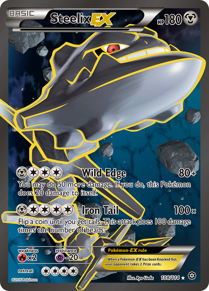 Steelix EX (108/114) [XY: Steam Siege] | Exor Games New Glasgow