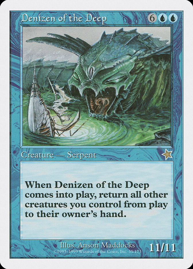 Denizen of the Deep [Starter 1999] | Exor Games New Glasgow