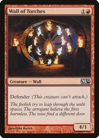 Wall of Torches [Magic 2012] | Exor Games New Glasgow