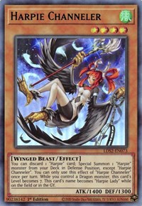 Harpie Channeler (Green) [LDS2-EN073] Ultra Rare | Exor Games New Glasgow