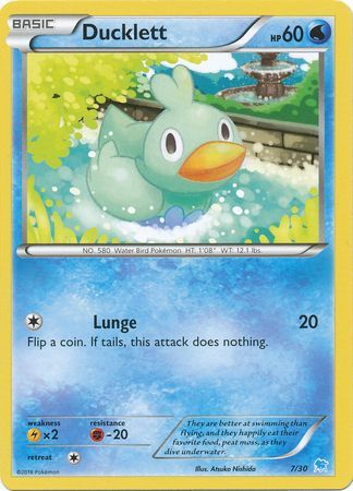 Ducklett (7/30) [XY: Trainer Kit 3 - Suicune] | Exor Games New Glasgow