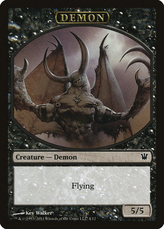 Demon Token [Innistrad Tokens] | Exor Games New Glasgow