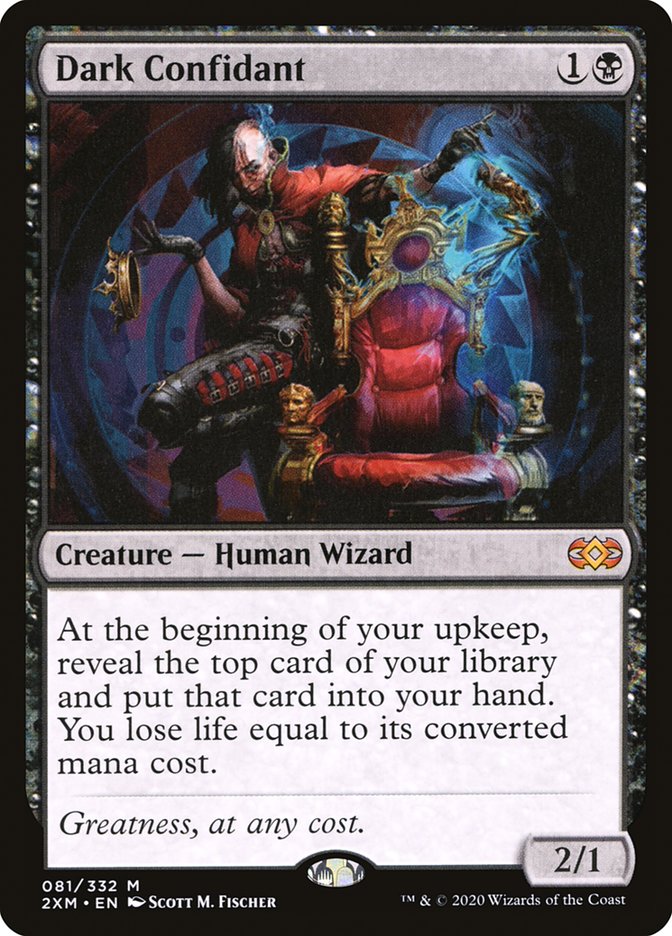Dark Confidant [Double Masters] | Exor Games New Glasgow