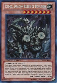 Redox, Dragon Ruler of Boulders [CT10-EN003] Secret Rare | Exor Games New Glasgow