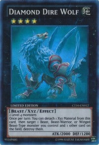 Diamond Dire Wolf [CT10-EN012] Super Rare | Exor Games New Glasgow