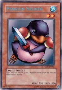 Penguin Soldier (Blue) [DL09-EN002] Rare | Exor Games New Glasgow