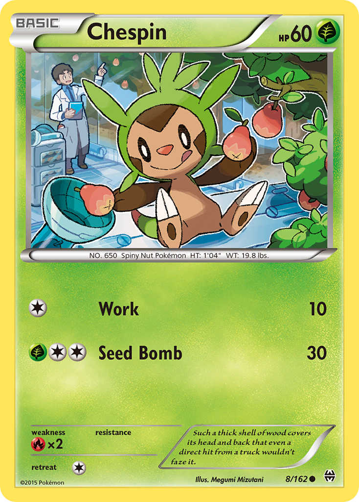 Chespin (8/162) [XY: BREAKthrough] | Exor Games New Glasgow