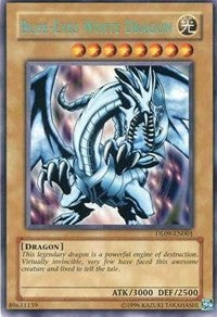 Blue-Eyes White Dragon (Blue) [DL09-EN001] Rare | Exor Games New Glasgow