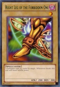 Right Leg of the Forbidden One (Purple) [DL11-EN002] Rare | Exor Games New Glasgow