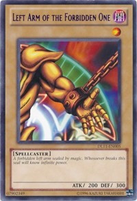 Left Arm of the Forbidden One (Purple) [DL11-EN005] Rare | Exor Games New Glasgow