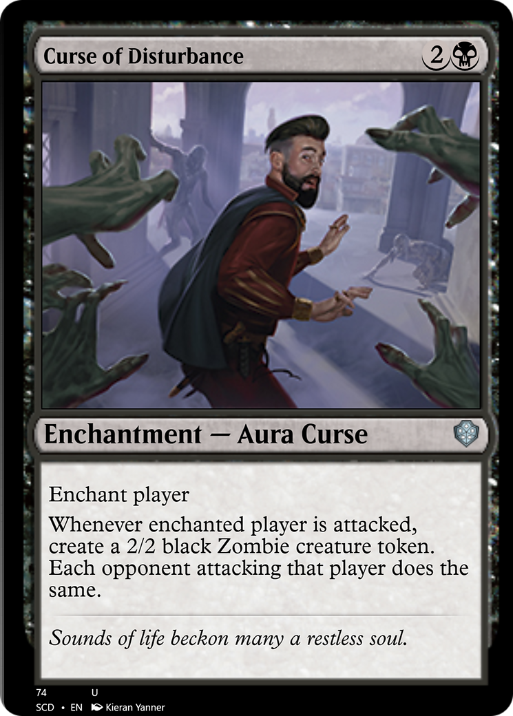 Curse of Disturbance [Starter Commander Decks] | Exor Games New Glasgow