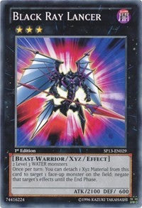 Black Ray Lancer [SP13-EN029] Common | Exor Games New Glasgow