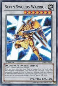 Seven Swords Warrior [SP13-EN048] Common | Exor Games New Glasgow