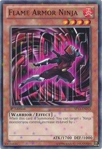 Flame Armor Ninja [SP13-EN015] Starfoil Rare | Exor Games New Glasgow