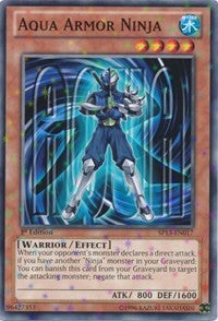 Aqua Armor Ninja [SP13-EN017] Starfoil Rare | Exor Games New Glasgow