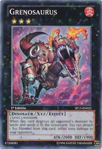 Grenosaurus [SP13-EN022] Starfoil Rare | Exor Games New Glasgow