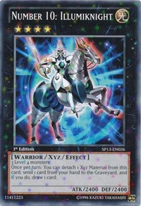 Number 10: Illumiknight [SP13-EN026] Starfoil Rare | Exor Games New Glasgow