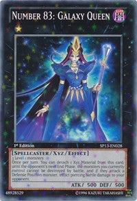 Number 83: Galaxy Queen [SP13-EN028] Starfoil Rare | Exor Games New Glasgow