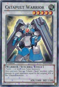 Catapult Warrior [SP13-EN049] Starfoil Rare | Exor Games New Glasgow