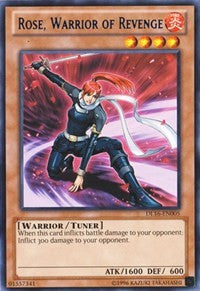 Rose, Warrior of Revenge (Blue) [DL16-EN005] Rare | Exor Games New Glasgow