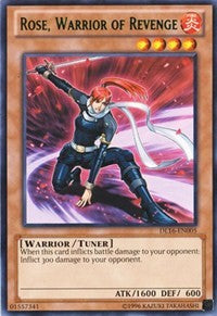 Rose, Warrior of Revenge (Green) [DL16-EN005] Rare | Exor Games New Glasgow