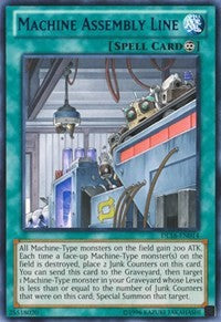 Machine Assembly Line (Blue) [DL16-EN014] Rare | Exor Games New Glasgow