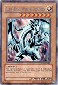 Blue-Eyes White Dragon (Silver) [DL09-EN001] Rare | Exor Games New Glasgow