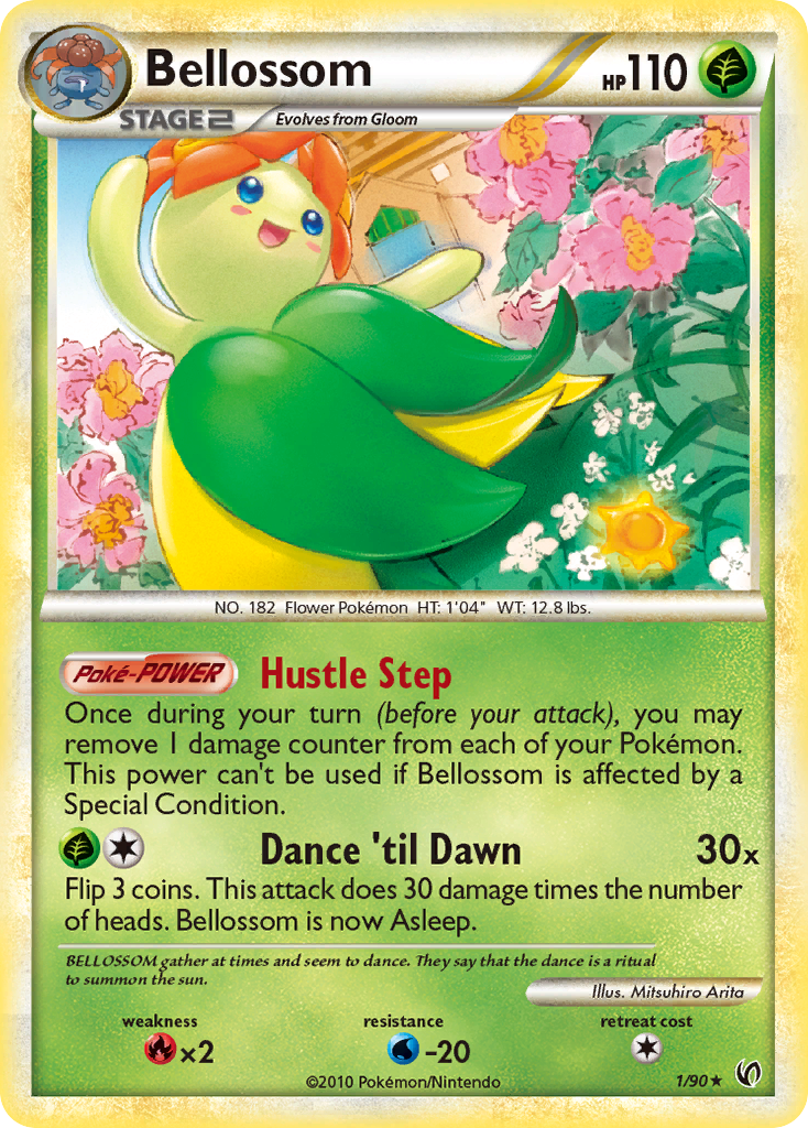 Bellossom (1/90) [HeartGold & SoulSilver: Undaunted] | Exor Games New Glasgow