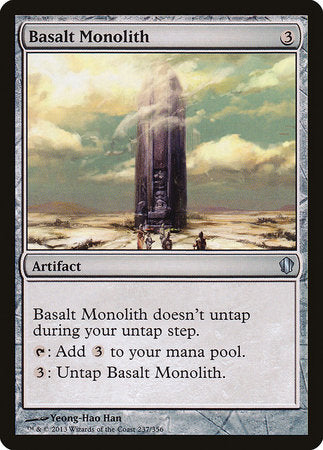 Basalt Monolith [Commander 2013] | Exor Games New Glasgow