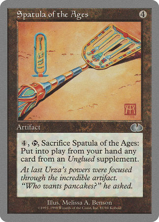 Spatula of the Ages [Unglued] | Exor Games New Glasgow