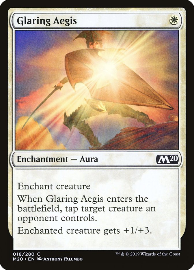 Glaring Aegis [Core Set 2020] | Exor Games New Glasgow