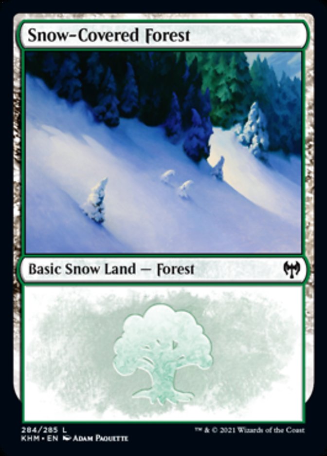 Snow-Covered Forest (284) [Kaldheim] | Exor Games New Glasgow