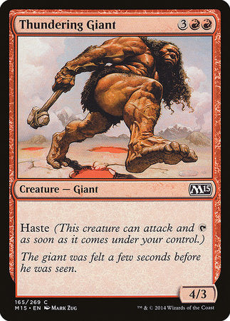 Thundering Giant [Magic 2015] | Exor Games New Glasgow