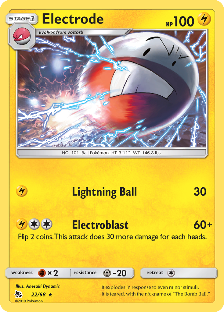 Electrode (22/68) [Sun & Moon: Hidden Fates] | Exor Games New Glasgow