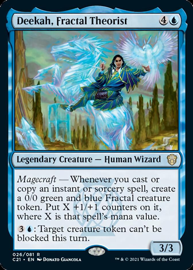 Deekah, Fractal Theorist [Commander 2021] | Exor Games New Glasgow