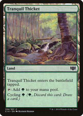 Tranquil Thicket [Commander 2014] | Exor Games New Glasgow