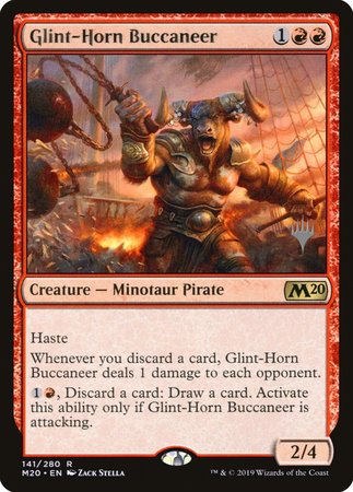 Glint-Horn Buccaneer [Core Set 2020 Promos] | Exor Games New Glasgow