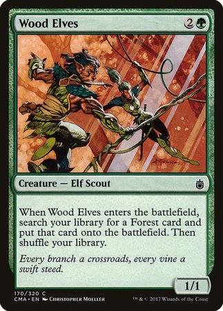 Wood Elves [Commander Anthology] | Exor Games New Glasgow