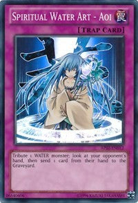 Spiritual Water Art - Aoi [AP02-EN012] Super Rare | Exor Games New Glasgow