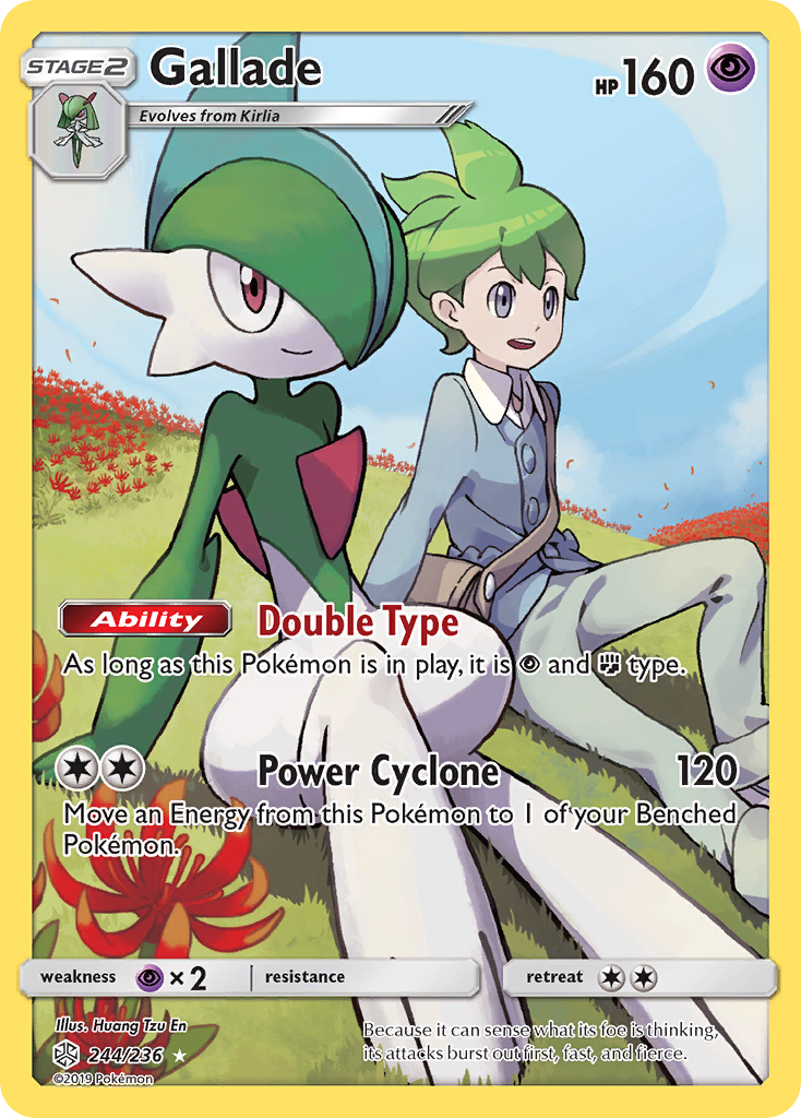 Gallade (244/236) [Sun & Moon: Cosmic Eclipse] | Exor Games New Glasgow