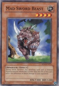 Mad Sword Beast [RP02-EN023] Common | Exor Games New Glasgow