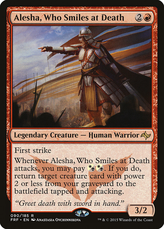 Alesha, Who Smiles at Death [Fate Reforged] | Exor Games New Glasgow