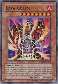 Lava Golem [RP02-EN082] Super Rare | Exor Games New Glasgow