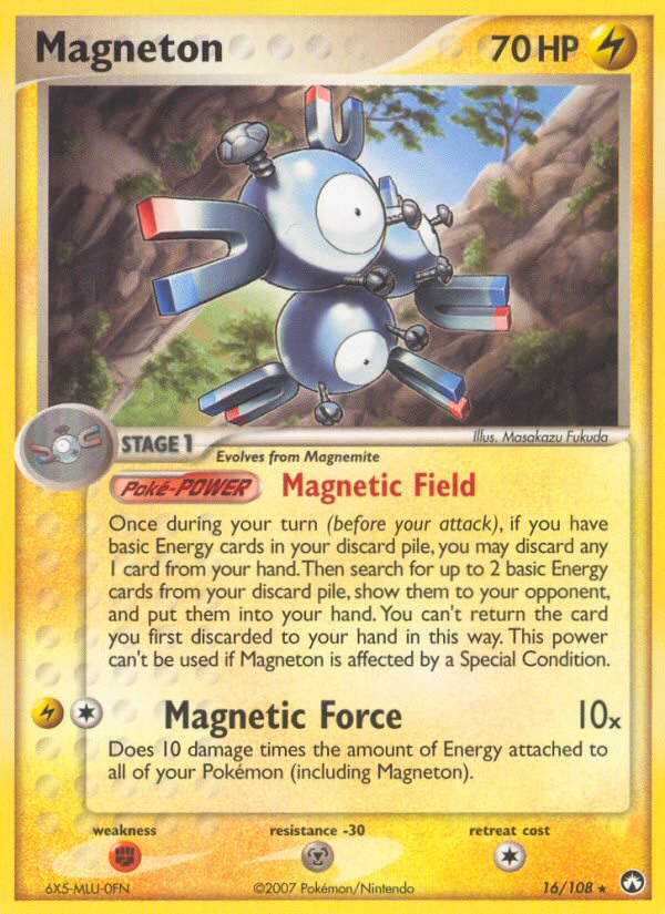 Magneton (16/108) [EX: Power Keepers] | Exor Games New Glasgow