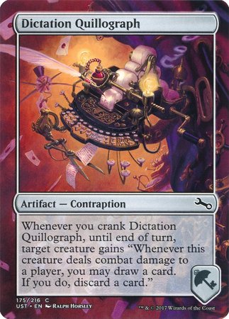Dictation Quillograph [Unstable] | Exor Games New Glasgow